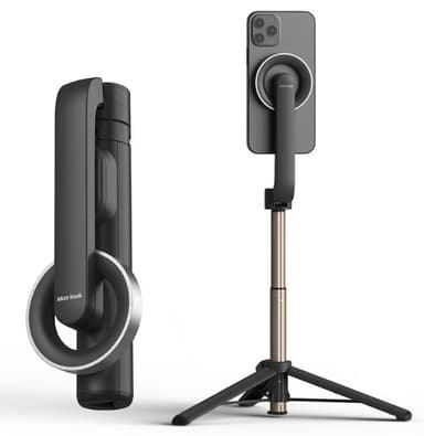 Kannettava langaton Bluetooth Selfie Stick WS-22005 Musta