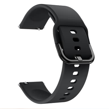 20 mm:n silikoniranneke Garmin/Vivomorelle Musta