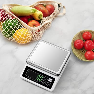 Elektroninen ladattava vaaka 15kg/0,1g