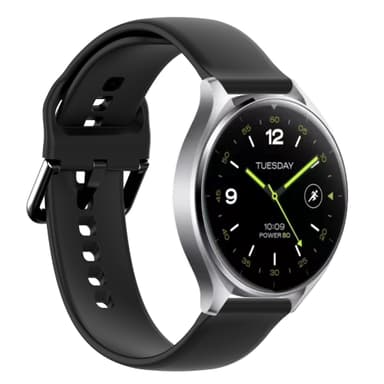 20 mm:n silikoniranneke Garmin/Vivomorelle Musta