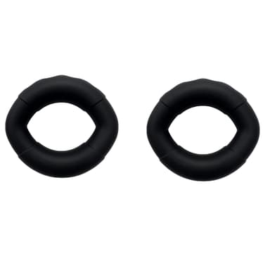Finger Trainer Silikoni Hand Trainer Ring Hand Grip Trainer Musta