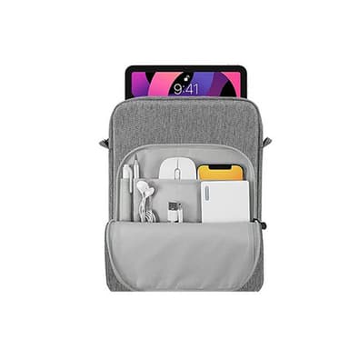 Kannettavan tietokoneen laukku Crossbody laukku Harmaa M