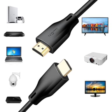 HDMI-kaapeli HDMI 2.1 8K 60Hz 4K 120Hz Musta 3 m