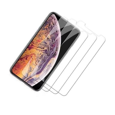 iPhone X/Xs karkaistu lasi näytönsuoja (3 kpl)