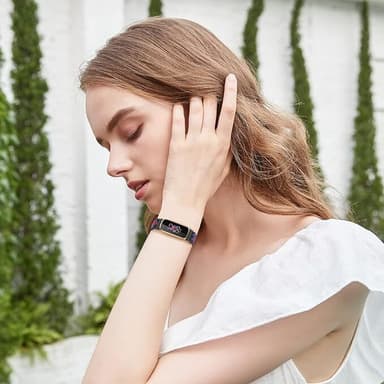 Kellon rannekkeen vaihto Fitbit Charge 5/6:lle Musta + punainen
