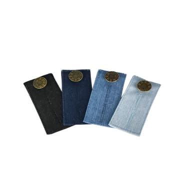 Vyötärön pidennysnapin pidennys farkkuihin 4 kpl 83x35x3 mm