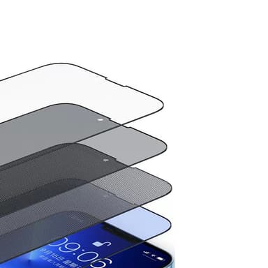 28° Privacy Näytönsuoja iPhone 2-pakkaukselle iPhone 16 Pro Max
