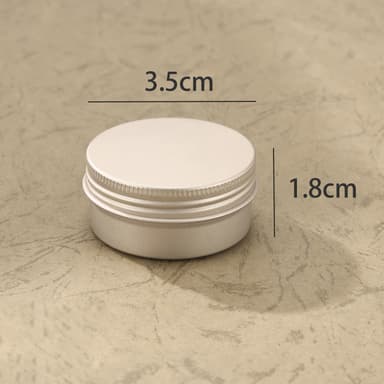 Alumiininen peltipurkki kierrekannella 10 ml 5 kpl Kulta