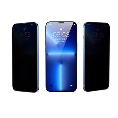 28° Privacy Näytönsuoja iPhone 2-pakkaukselle iPhone 16 Pro Max