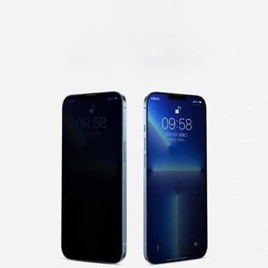 28° Privacy Näytönsuoja iPhone 2-pakkaukselle iPhone 16 Pro Max
