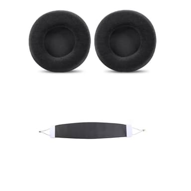 Vaihdettavat korvapehmusteet ja sangat SteelSeries Siberia V1, V2, V3 Prismille Musta