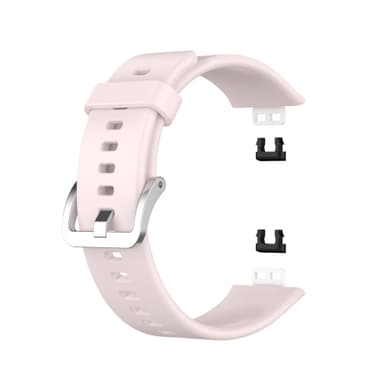 Silikoni kellon ranneke Huawei Watch Fitille (TIA-B09/TIA-B19) Vaaleanpunainen