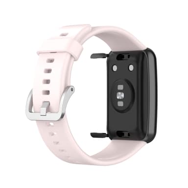 Silikoni kellon ranneke Huawei Watch Fitille (TIA-B09/TIA-B19) Vaaleanpunainen