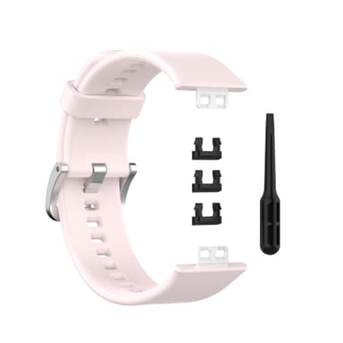 Silikoni kellon ranneke Huawei Watch Fitille (TIA-B09/TIA-B19) Vaaleanpunainen