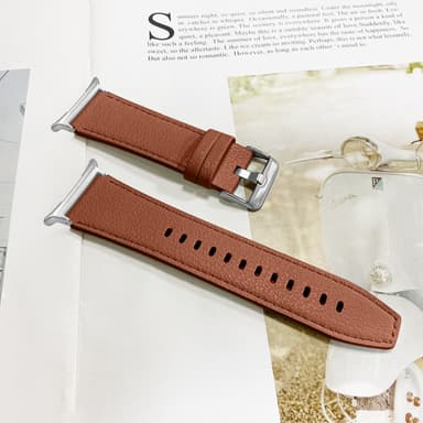 Kellon ranneke Samsung Watch 7 Ultra 47MM:lle kahvia