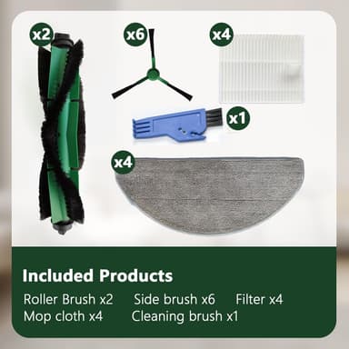 Varaosat iRobot Roomba Combo Essentialiin - Täydellinen sarja