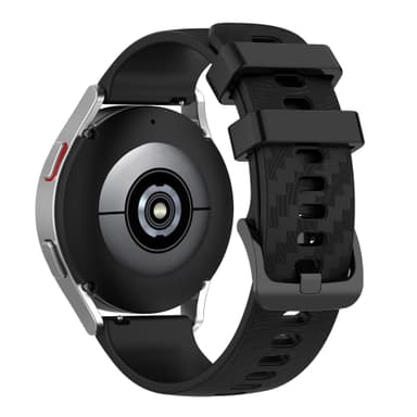 Silikoniranneke Garmin Vivoactive 4 / Vivoactive 3 / Venu 22 mm Musta 20 mm