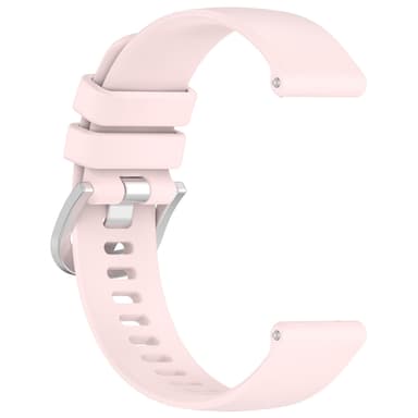 18 mm kelloranneke Garmin Venu 3S/Forerunner 265S/255S/255S Music/Vivomove 3S:lle Vaaleanpunainen