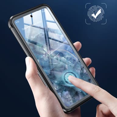 Magneettinen kotelo Google Pixel 8 Prolle Vaaleanpunainen