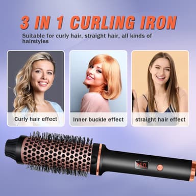 2-in-1 suoristus ja kiharrin