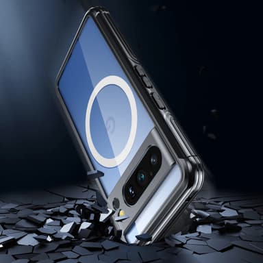 Magneettinen kotelo Google Pixel 8 Prolle Vaaleanpunainen