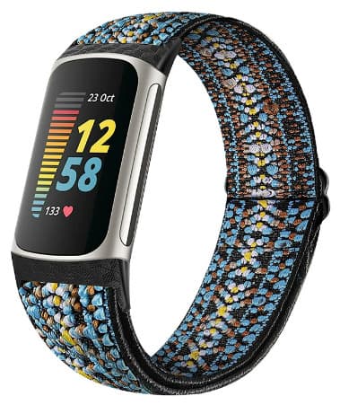 Kellon rannekkeen vaihto Fitbit Charge5/6:lle Sininen