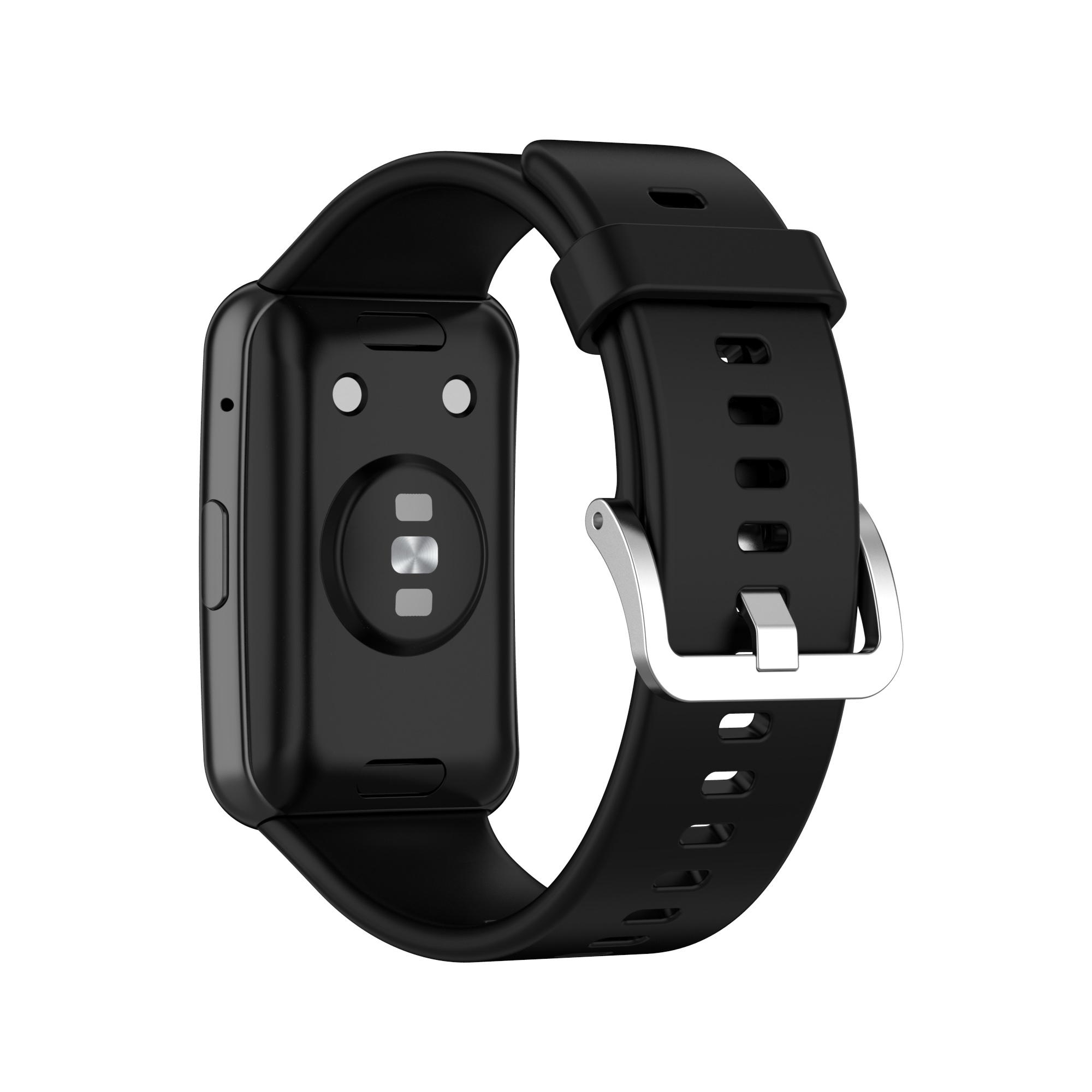 Silikoni kellon ranneke Huawei Watch Fitille (TIA-B09/TIA-B19) Musta