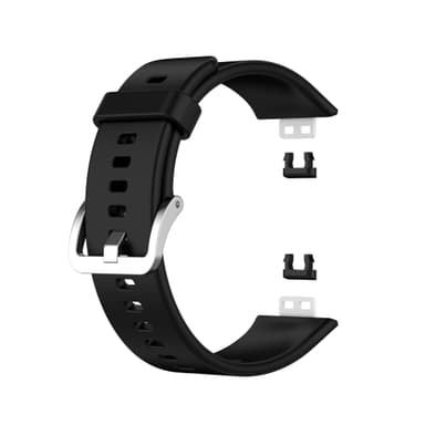 Silikoni kellon ranneke Huawei Watch Fitille (TIA-B09/TIA-B19) Musta