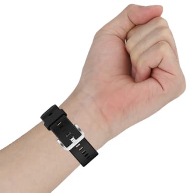 Silikoni kellon ranneke Huawei Watch Fitille (TIA-B09/TIA-B19) Musta