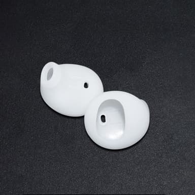 In-ear Silikoni-nappikuulokkeiden kärjen suojukset Samsung Galaxy S6/S7, Note5/Note7 Valkoinen