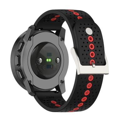Värikäs kellohihna 22MM Suunto Race S -kelloon Sininen + harmaa
