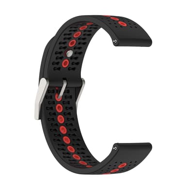Värikäs kellohihna 22MM Suunto Race S -kelloon Sininen + harmaa