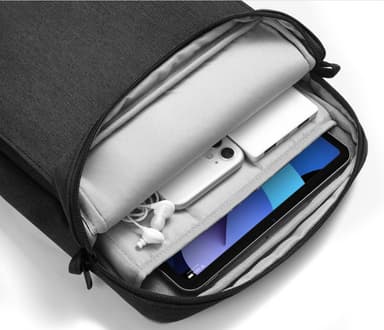 Kannettavan tietokoneen laukku Crossbody laukku Musta M
