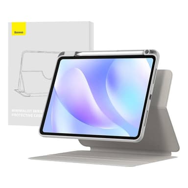 Baseus Minimalist Series IPad PRO 11""/Pad Air4/Air5 10,9"" Magneettinen suojakotelo (vaaleanharmaa)