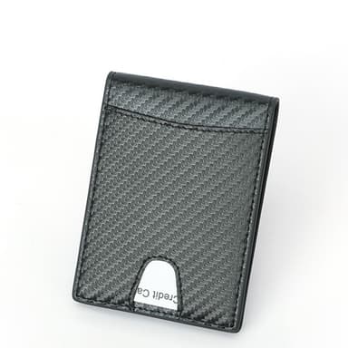 Luottokorttikotelo RFID-suojauksella Musta