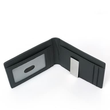 Luottokorttikotelo RFID-suojauksella Musta
