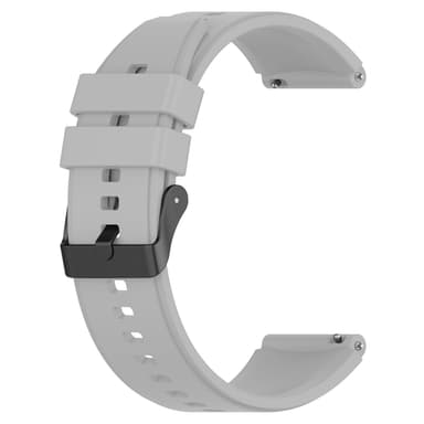 Huaiwei Watch 4 Pro/GT4 46mm/GT 3/GT2 Pro/Watch Ultimate ranneke silikoni Vaalean harmaa