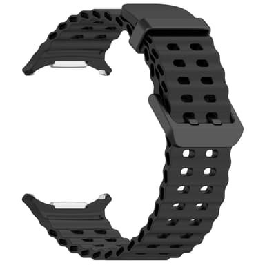 Silikoninen kellon ranneke Samsung Watch Ultralle 47mm Musta