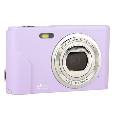 Digikamera 1080P 48 megapikseliä 16x zoom Violetti