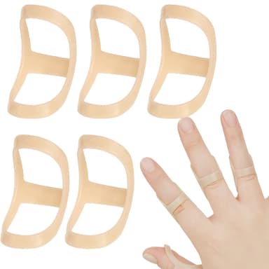 5 pakkaus sormilasta Beige Size 10+11+12+13+14