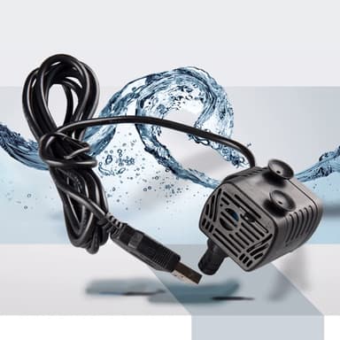 Uppopumppu suihkulähteille 0,4-1,5 m nostokorkeudella 180L/H 5V