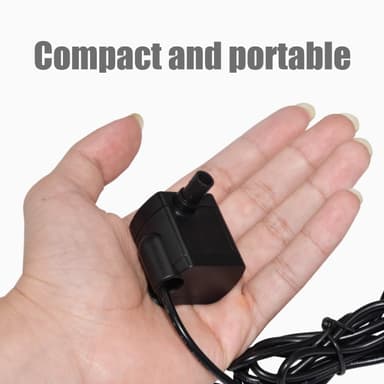 Uppopumppu suihkulähteille 0,4-1,5 m nostokorkeudella 180L/H 5V