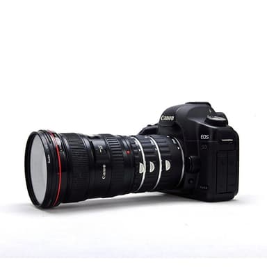 3 kpl 21mm 31mm 13mm makro-objektiivirengassovitin Canon EOS DSLR-kameroihin Hopea