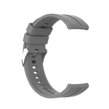 Kellon ranneke 22 mm Garmin/Huawei/Samsung Galaxy Watch Harmaa