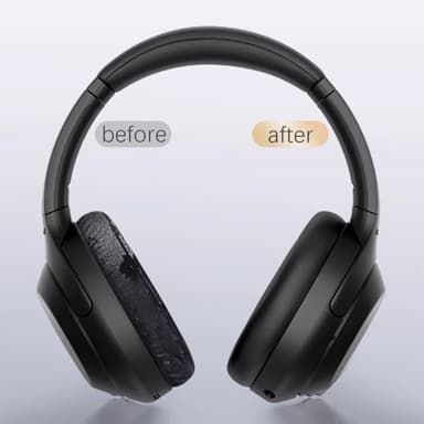 Korvatyynyjen vaihto Sony MDR-1000X WH-1000XM2 Harmaa