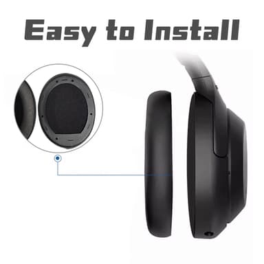 Korvatyynyjen vaihto Sony MDR-1000X WH-1000XM2 Harmaa