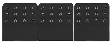 4 koukkua 3 riviä välirintaliivit Extender Bran Extender Strap Musta