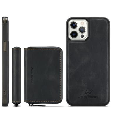 Magneettinen lompakkokotelo korttitelineellä iPhone 15 -sarjalle iPhone 15 Pro