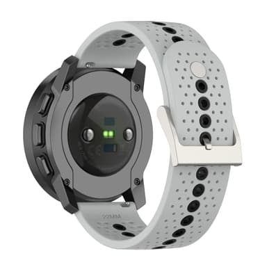 Värikäs kellohihna 22MM Suunto Race S -kelloon Sininen + harmaa