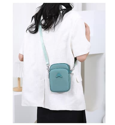 Crossbody puhelinlaukku naisille Sininen
